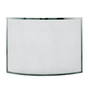 Uniflame S-1613 SINGLE PANEL CURVED PEWTER SCREEN
