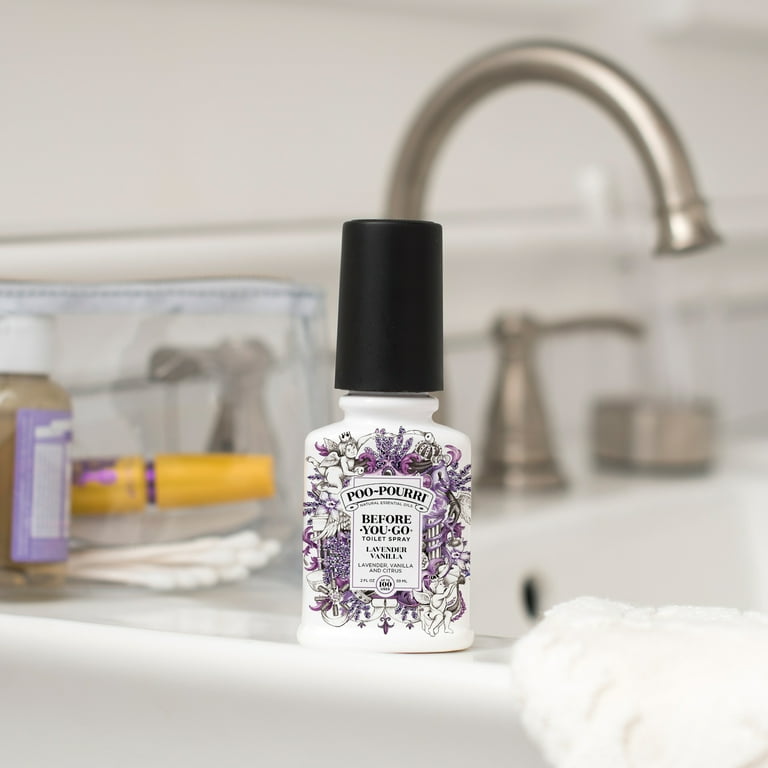 Poo-Pourri Before-You-Go Toilet Spray, Lavender Vanilla  - 2 oz
