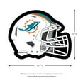 thumbnail image 3 of Miami Dolphins LED Rectangle Tabletop Sign, 3 of 5