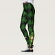 thumbnail image 4 of MKLEKYY Leggings de compresión para mujer, pantalones verdes con estampado de buena suerte de Paddystripes para yoga, correr y gimnasio., 4 of 4