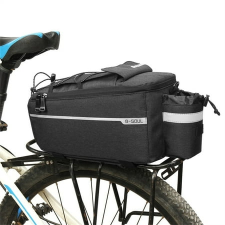 

EKOUSN Black and Friday Deals Mountain Bike Rear Bag Folding Shelf Bag Riding Equipment Bag Accessories Rear Seat Bag