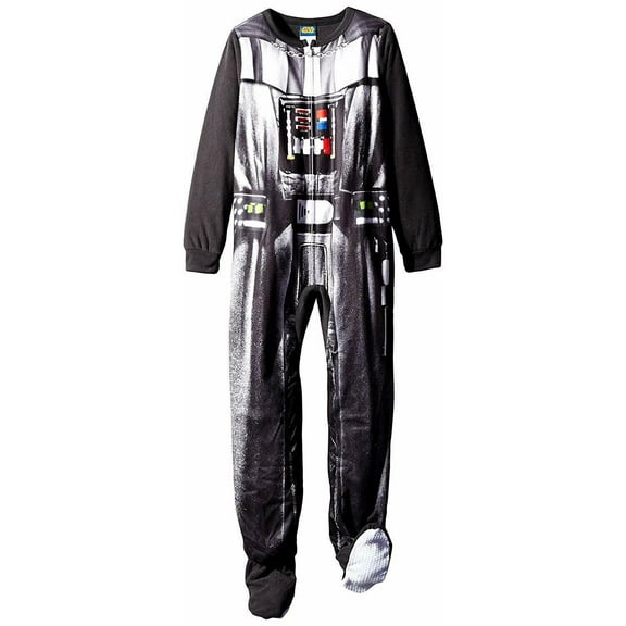 Star Wars Darth Vader Footed Sleeper Blanket Pajama Boy Size 8
