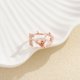 thumbnail image 5 of Anillos para mujer, regalos para mujer, moda para damas, anillo de joyería de moda con rosa abierta para damas, 5 of 5