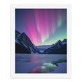 thumbnail image 5 of Paint By Numbers Kit for Adults Beginner - Aurora Mountains Pink Sky Reflection DIY Canvas Painting Kits for Adults, Frameless Paint By Number for Adults for Home Wall Decor 16x20 Inch, 5 of 7
