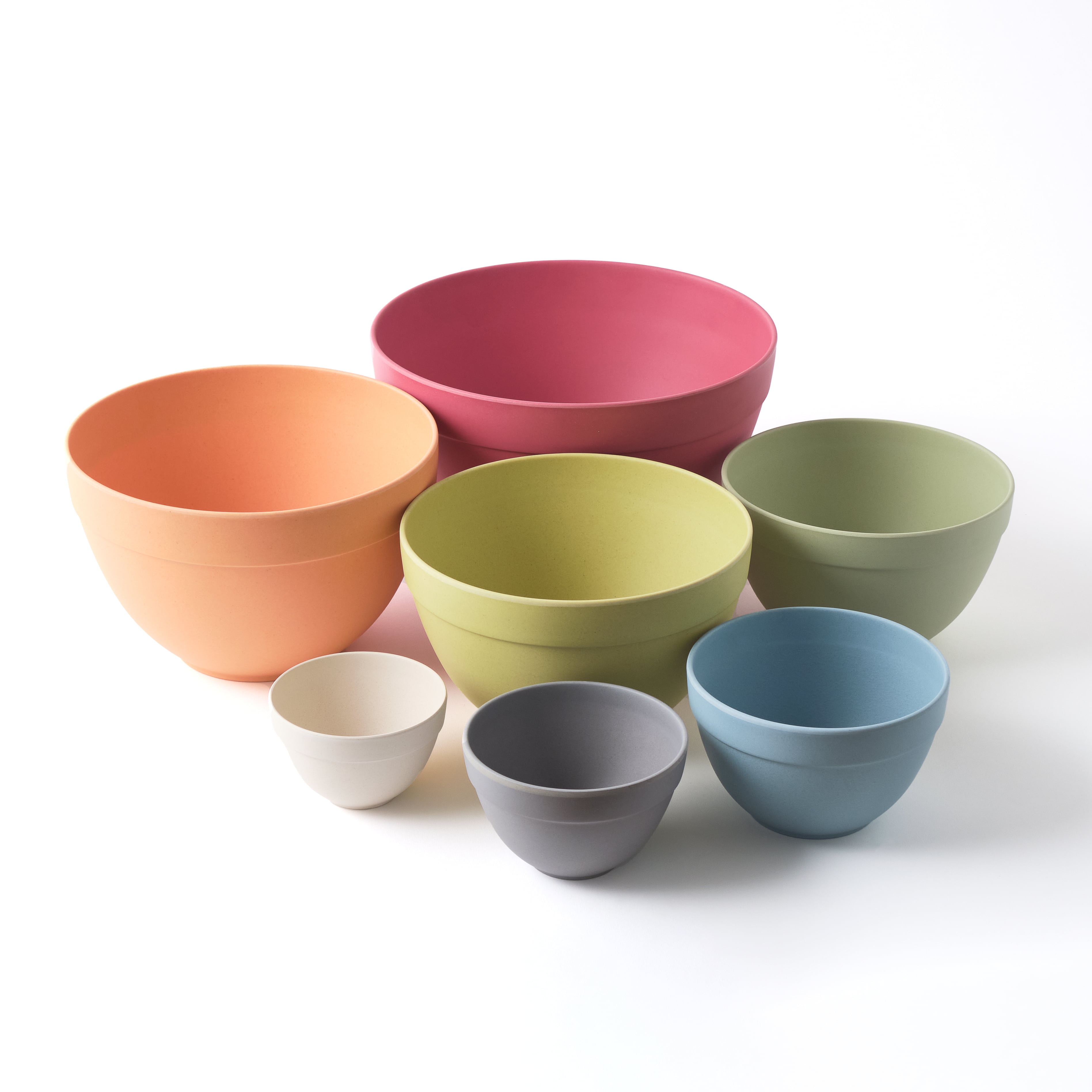 Double Bamboo Color Mixing Bowls, Brushes, and Reusable Frill