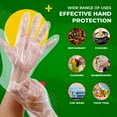 thumbnail image 4 of Green Direct Disposable Food Preparation Poly Gloves 2 Box of 500, Size Large,Clear, 4 of 7