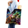 thumbnail image 4 of Marvel Trailers Bolso de tela con estampado de lienzo para mujer, bolsa de compras reutilizable y estética, con cremallera interior, regalo para mujer,40*40cm., 4 of 6