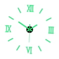 thumbnail image 2 of Acrylic Luminous Wall Clock Stickers Non Ticking DIY Silent Round Clocks, 2 of 6