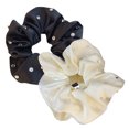 thumbnail image 4 of Shisuyan 2pcs Scrunchies Rhinestone Scrunchies Fashion Ponytail Holder Large Scrunchies Hair Ropes, 4 of 9