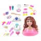 thumbnail image 1 of Cabeza de Muñeca para Peinar y Maquillar Cabello Rubio Hermoso. Accesorios de Peinado y Maquillaje incluidos para Niñas Mayores de 3 Años Baoblaze Pretend Make Up for Girls, 1 of 6