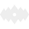 thumbnail image 4 of 16"W x 10 5/8"H x 2"ID x 5"C x 1"P Zoe Architectural Grade PVC Contemporary Ceiling Medallion, 4 of 11