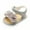 Gray, variant on Actoyo Infant Baby Girls Summer Sandals with Flower Soft Sole First Walker Crib Dress Shoes 0-18M