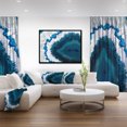 thumbnail image 3 of Designart - Géode Brésilienne Bleue - Impression d'Art Mural sur Toile Encadrée Abstraite, 3 of 4