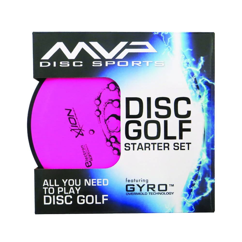 MVP 3Disc Electron Disc Golf Starter Set [Colors may vary]