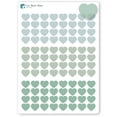 thumbnail image 3 of Transparent Heart Planner Stickers/ DIY Calendar Stickers / Bullet Journaling / Bujo / Essential Productivity Stickers, 3 of 9