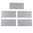 thumbnail image 2 of Del Refrigerador Del Módulo Del Radiador Del Disipador De Aluminio De 5 Paquetes Para CPU De Computadora, Luz , Amplificador De Yotijar Aleta de enfriamiento por difusión de calor, 2 of 7
