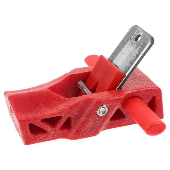 OHOIOLLA 1Set Ergonomic Grip Hand Planer for Woodworking Projects in Red PP