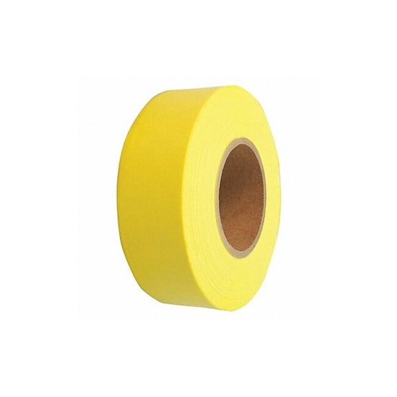 Manufacturer Varies Flaging Tape,Yellow, 300 ft L, 1 3/16 in 1EC22