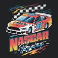 thumbnail image 2 of Womens NASCAR Retro Racing Checkers 61 Racerback Tank, 2 of 4