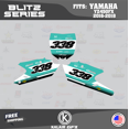 thumbnail image 4 of Kalair GFX Graphics Kit for Yamaha YZ450FX (2016-2018) Blitz Series, 4 of 5