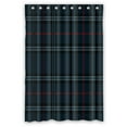 thumbnail image 1 of Cortina de Ducha ABPHQTO poliéster impermeable con ganchos Cuadros Lumberjack Buffalo 120x180 cm, 1 of 1