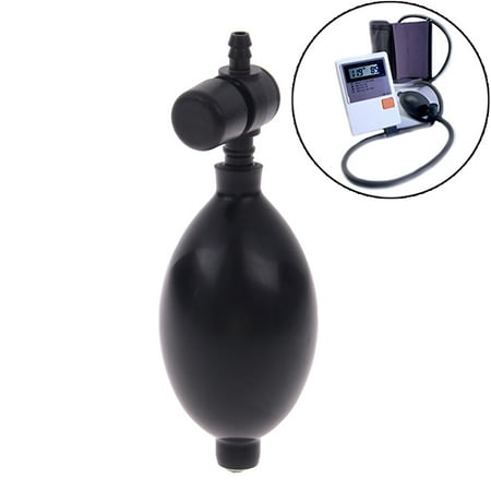 

HATISS Black rubber blood pressure sphygmometer adjustable pump bulb valve accessories