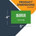 thumbnail image 2 of Magnet Me Up Saudi Arabia Saudi Arabian Flag Vinyl Automotive Magnet Decal, 4x6 Inches, 2 of 6