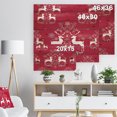 thumbnail image 5 of Design Art - Motif de Renne de Noël avec Flocons de Cristal, 5 of 5