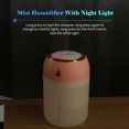 thumbnail image 4 of Yeacher 330mL Colorful Mist Humidifier Diffuser Portable 7-color Night Light Quiet USB Humidifier with 2 Mist Modes Cool Mist for Desktop Car Home Office Bedroom, 4 of 7