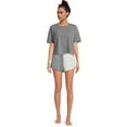thumbnail image 3 of Celebrity Pink Junior's Fleece Sleep Short, Sizes XS- 3X, 3 of 6
