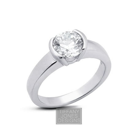 0.30ct J-VS2 VG-Cut Round AGI Natural Diamond 14k Classic Engagement Ring