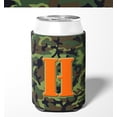 thumbnail image 2 of Letter H Monogram - Camo Green Can or Bottle Hugger, 2 of 5