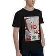 thumbnail image 2 of Bingfone Cute Santa Men'S Loose Fit Short-Sleeve Pocket T-Shirt, 2 of 7