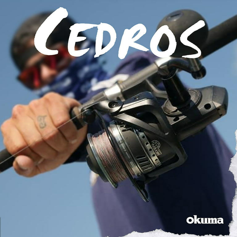 Okuma Cedros 8000 5.4:1 Left/Right Hand Fishing Spinning Reel - CJ