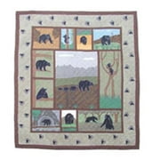 Patch Magic QQBCTY Bear Country, Quilt Queen 85 x 95 inch