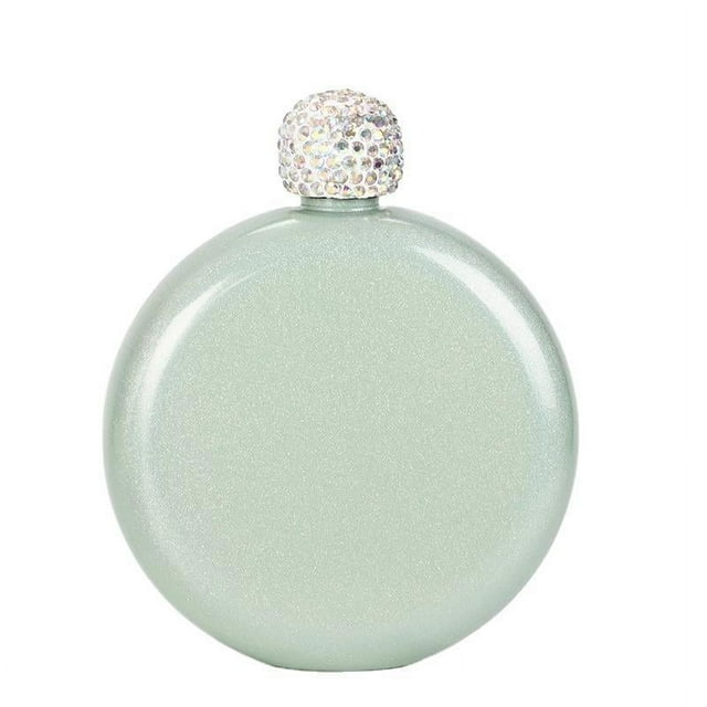 Frasco para mujer - Frasco de acero inoxidable para licores y bebidas espirituosas - Bolsillo y bolso - Lindo