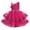 Red, variant on IBTOM CASTLE Toddler Kids Girls Pageant Sequin Flower Dress, Shiny Asymmetric Shoulder Formal Party Tiered Tulle Gowns 2-8T 4-5 Years Blue