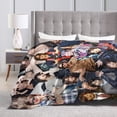 thumbnail image 4 of Blanket Norman Reedus Soft and Comfortable Warm Fleece Throw Blankets Gift for Room Sofa Office Bed car Camp Couch Decoration Cozy Plush Beach Blankets All Season, 4 of 5