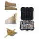 thumbnail image 4 of M Buder Juego de 99 Brocas Helicoidales de Vástago Recto de Acero Rápido HSS Recubiertas de Titanio con Estuche de Almacenamiento Accesorios Profesionales, 4 of 5