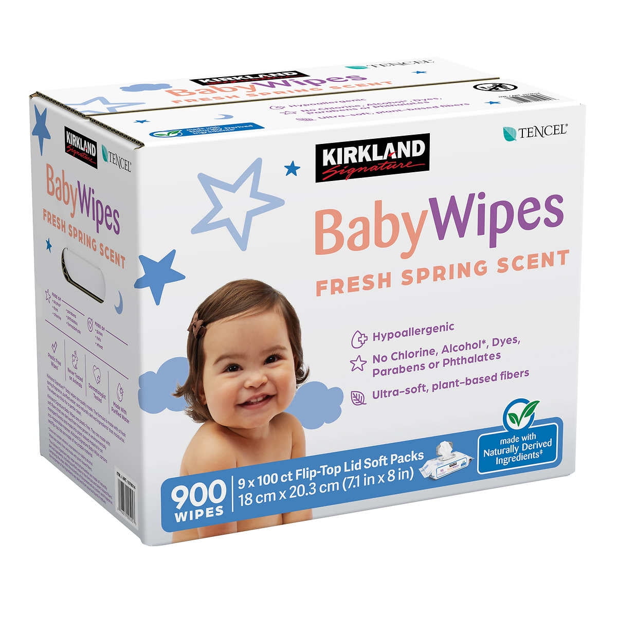 Kirkland Signature™ Baby Wipes 900 Ct FREE SHIPPING 
