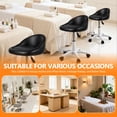 thumbnail image 6 of Yedigre Professional Rolling Stool with Quiet Wheels – Adjustable Height (18.8” - 24.4”) & 360° Swivel, 6 of 9
