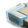 thumbnail image 4 of SPRING PARK 1Pc Clear Rubber Furniture Corner Edge Protector Baby Safety Table Cushion Guard, 4 of 7
