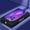 #1 Colorful Purple, variant on SaniMore Case for iPhone 13 Pro Max (6.7" 2021), Stainless Steels Backplane Anti-fingerprint [Stylish Design] Slim Lightweight Heavy Duty Protective Shell Shockproof Anti-fall, #2 Black