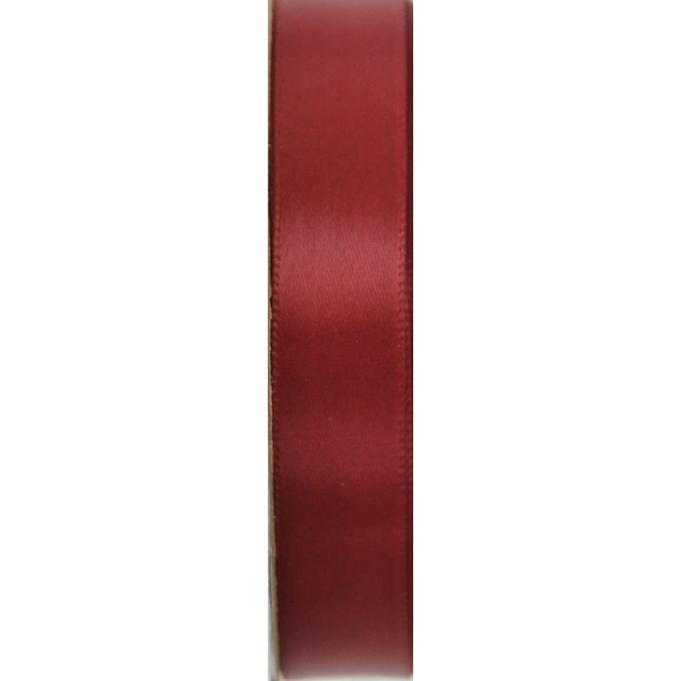 Single Face Satin Ribbon - Cream 5/8 x 100 yards