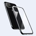 thumbnail image 2 of Cubierta protectora del teléfono de cristal templado del marco MAGNET 9H de GreenHome para iPhone 12 greenhome iPhone X, 2 of 7