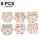 thumbnail image 1 of 6-Pack Unisex Cotton Reusable Potty Training Underwear Breathable Toddler Boys, 1 of 5
