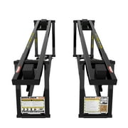 QuickJack Bundle 8000TL Portable Car Lift with 110V Power Unit, Suv Adapters, Wall Hangers