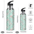 thumbnail image 2 of Cherry Blossom Branches 1000ml Double Walled Stainless Steel LeakProof Sports Bottle Thermo 8h Portable, 2 of 9