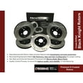 thumbnail image 4 of BK1323-2D Front Premium E-Coat Drilled Rotors and Semi-Metallic Disc Brake Pads and Hardware Set Kit, 4 of 9