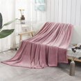 thumbnail image 3 of Manta suave de lana para bebé, mantas envolventes para ropa de cama de cuna, guardería y seguridad (200*230 cm, rosa polvoriento), 3 of 5